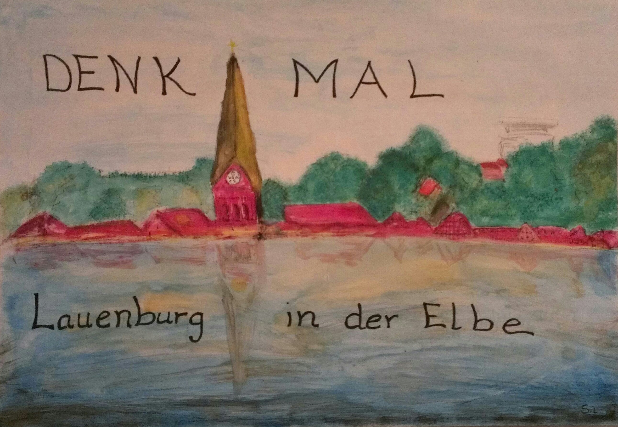 Lauenburg in der Elbe von Sabine Lünzmann